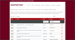 Desktop Screenshot of hdsport.net
